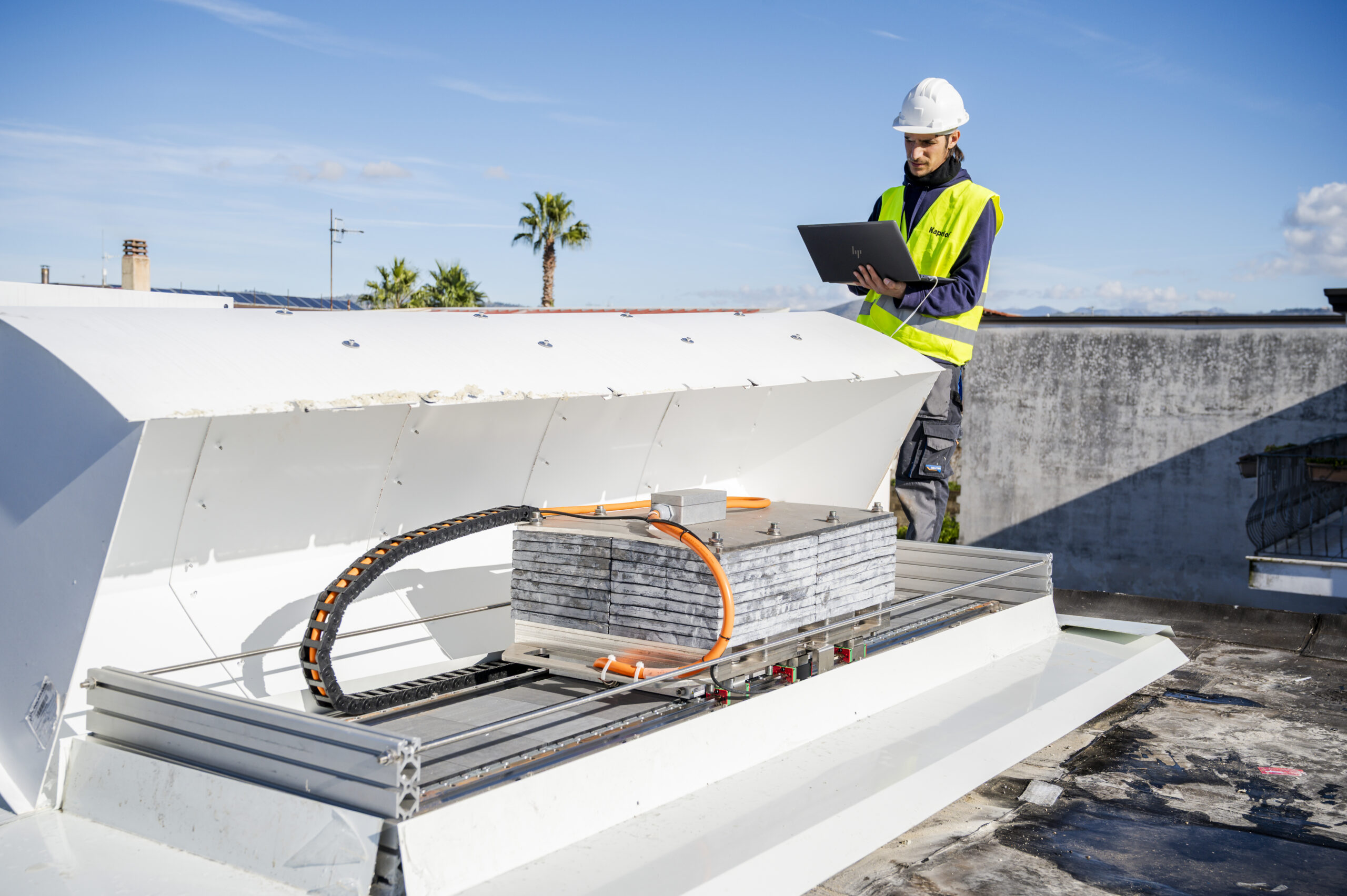 Applicazione dispositivi Active Mass Damper ISAAC